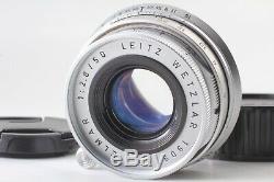 NEAR MINT Leitz Wetzlar Elmar 50mm f/2.8 Lens Silver Leica M Mount from JAPAN