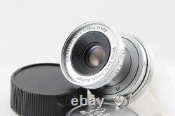Near MINT LEICA Leitz Elmar M 50mm f3.5? 3rd? Silver Lens From JAPAN 106