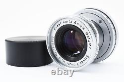 Near MINT Leica Leitz Wetzlar Elmar 50mm f2.8 M Mount Lens From JAPAN