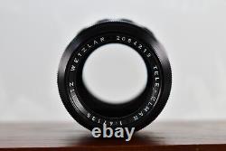 Near MINT Leica Leitz Wetzlar Tele-Elmar M 135mm F4 MF Lens From JAPAN