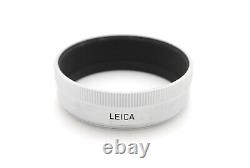 Near Mint Leica Leitz 12549 lens hood shade for ELMAR-M 50mm F2.8 Silver #0664