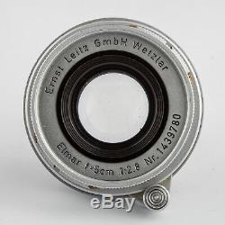 Objektiv Leitz Leica Elmar 5cm 3,5 M39 (made in Germany) SHP 42589