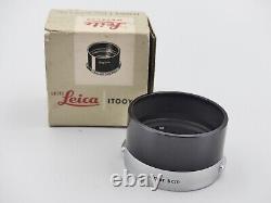 Original Leitz Leica Itooy 12580 Lens Hood Fof Elmar 5cm Boxed 1034