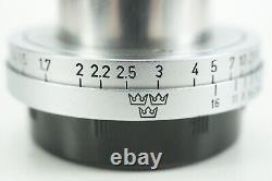 RARE! Leica Leitz Wetzlar Elmar 50mm 2.8f 2.8'3 Crowns