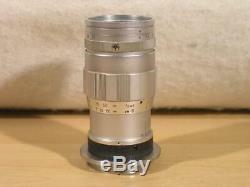 Rare Leitz Leica 90mm F4 3-Element Elmar-M Bayonet Lens