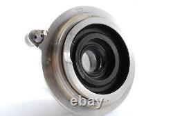 Rare Snail Exc+4 Leitz elmar 35mm 3.5 nickel Lens for L39 Leica Screw Mount