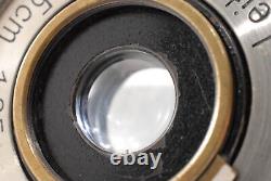 Rare Snail Exc+4 Leitz elmar 35mm 3.5 nickel Lens for L39 Leica Screw Mount