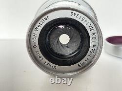 #S0007- Leitz screw Leica Elmar M39/screw 12.8/5cm #1451345