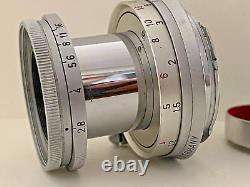 #S0014-Leitz, Leica Elmar M 2.8/50mm Collapsible, Dual Scale#2162343