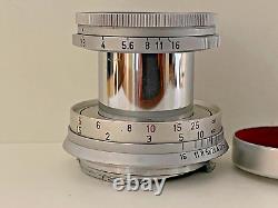 #S0014-Leitz, Leica Elmar M 2.8/50mm Collapsible, Dual Scale#2162343