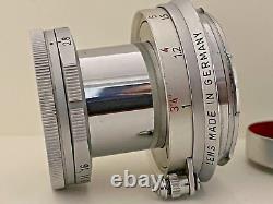 #S0014-Leitz, Leica Elmar M 2.8/50mm Collapsible, Dual Scale#2162343