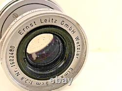 #S0015- Leitz, Leica Elmar M 2.8/5cm Collapsible #1602480