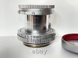 #S0021- Leitz screw Leica Elmar M39/screw 12.8/5cm#1619098