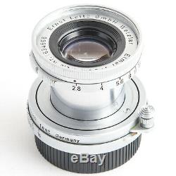 Serial No. 666 Leica Leitz ELMAR 50mm 12.8 Collapsible M39/L39/LTM Screw Mount