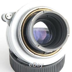 Serial No. 666 Leica Leitz ELMAR 50mm 12.8 Collapsible M39/L39/LTM Screw Mount