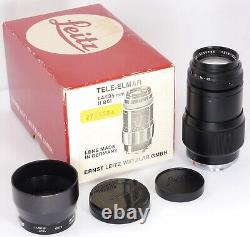 Tele-Elmar 14/135mm 11851 LEICA M Telephoto Lens by LEITZ Wetzlar Made in 1975