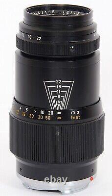 Tele-Elmar 14/135mm 11851 LEICA M Telephoto Lens by LEITZ Wetzlar Made in 1975