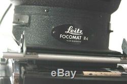 The CLASSIC Leitz FOCOMAT IIC enlarger with 6cm Focotar & 10cm Elmar lenses