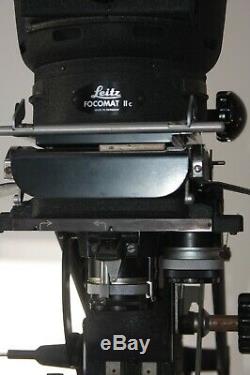 The CLASSIC Leitz FOCOMAT IIC enlarger with 6cm Focotar & 10cm Elmar lenses