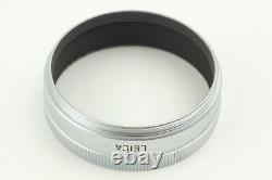 Top MINT Leica Leitz 12549 lens hood Silver shade for ELMAR-M 50mm F2.8 Japan