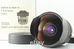 Top MINT in Box Leica Leitz Super Elmar R 15mm F3.5 3-Cam Leica R From JAPAN