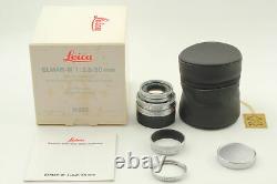 Top MINT in Box Leica Leitz Wetzlar Elmar-M 50mm f/2.8 Lens From Japan