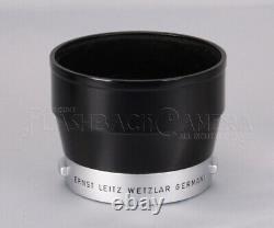 Very CLEAN Leitz Lens Hood 12575N f. Leica Elmar 90mm 135mm E39 #019814