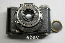 Very Rare Nagel Pupille Film Camera With Leitz Elmar Lens