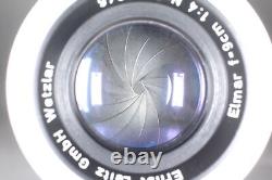 Video Near MINT Sample pics Leica Elmar 90mm f4 Leitz Wetzlar M Mount Lens