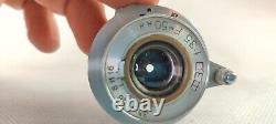 Vintage Camera Lens FED macro 3.5/50 mount M39 Copy Leitz Elmar Canon Sony Leica