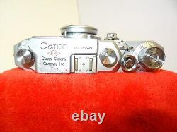 Vintage Canon EP 11 S with Leitz Elmar F 5cm 13.5 lens and case