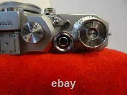 Vintage Canon EP 11 S with Leitz Elmar F 5cm 13.5 lens and case