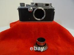 Vintage Canon EP 11 S with Leitz Elmar F 5cm 13.5 lens and case