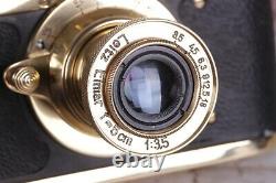 Vintage Leica 35 mm camera Kreigsmarine with Leitz Elmar lens f = 5, 13.5