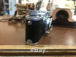 Vintage Leica Camera With Leitz Elmar f=3.5 13.5 Lens