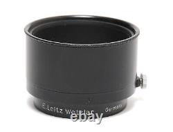 Vintage Leica Leitz FIKUS adjustable lens hood f. Elmar 5cm 9cm 13.5cm
