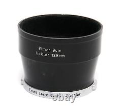 Vintage Leica Leitz Lens Hood Metal for Elmar 9cm and Hektor 13.5cm