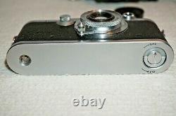 Vintage Leitz Leica IIIc DRP, Lens Elmar F/3.5, No. 412027, made 1946-1947