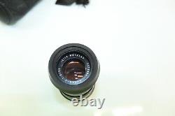 Vintage Leitz Wetzlar Camera Lens #2574994 Elmar-C 14/90 In Leather Case