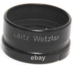 Vintage Leitz early FISON lens hood 2nd version black ca. 1928 Leica for Elmar