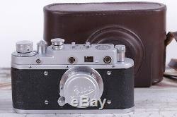 Vintage camera Leica 35 mm Leitz Elmar lens f = 5, 13.5
