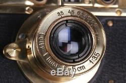 Vintage camera Leica Berlin Olympiad 1936 Leitz Elmar lens f = 5, 13.5