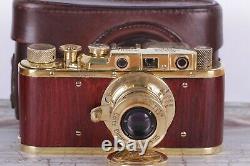 Vintage camera Leica D. R. P 35 mm Leitz Elmar lens f = 5, 13.5 / LE