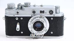 Zorki 2-c 2c Rangefinder Camera Leica Leitz Elmar 5cm F3.5 50mm M39 Ltm Lens