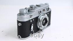 Zorki 2-c 2c Rangefinder Camera Leica Leitz Elmar 5cm F3.5 50mm M39 Ltm Lens